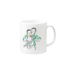 雨本洋輔の2014.09.18 枝葉 Mug :right side of the handle