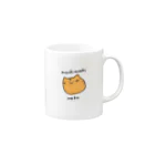 てらのらくがき部屋のもちもちねこ(きじとら) Mug :right side of the handle