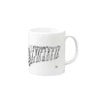 ラ・ガステのずらり Mug :right side of the handle