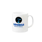 SAMANSA officialのSAMANSA　オリジナルグッズ Mug :right side of the handle