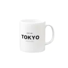 BUENA VIDAのVIVE EN TOKYO Mug :right side of the handle
