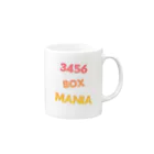 Maniac Number のManiac 3456Box Mug :right side of the handle