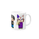 【怪奇ノ間】オリジナルグッズの怪奇ノ間マグカップ Mug :right side of the handle