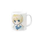 お店のozyousan Mug :right side of the handle