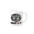 オポッサムのお店やさんのIDENTITY Mug :right side of the handle