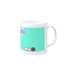 hamuhamu-はむはむ-のみんなでお花見 Mug :right side of the handle