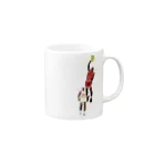 Drecome_Designのバスケ、いやハクサイ!? Mug :right side of the handle