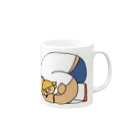 まんまるのぼくとねこ (ぼくver.) Mug :right side of the handle