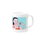 /FORTUNE/の〜女の子は強い〜 Mug :right side of the handle