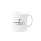 デッキ〜♪♯のconakucha（コナクチャ) Mug :right side of the handle