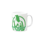 マイトガイのMITEGUY coffee マグカップ Mug :right side of the handle