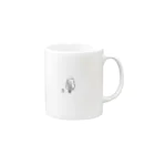再びおかもとのどこからきたの？ Mug :right side of the handle