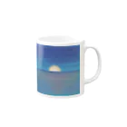 msw's shopの夜明けの海 Mug :right side of the handle