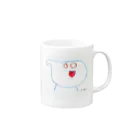 ゆいのおばけちゃん Mug :right side of the handle