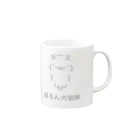 麗子かもし蓮🪷のぼろん大明神 Mug :right side of the handle