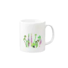 外山康雄　野の花館の山菜集合！ Mug :right side of the handle