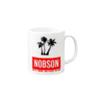 NOBSONのnobson マグカップの取っ手の右面
