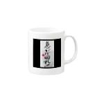 よこになるのことわざわざ Mug :right side of the handle