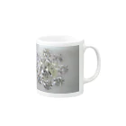 BearsGardenのダイヤモンド九曜 Mug :right side of the handle