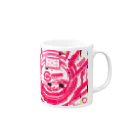 エゴイスト乙女の「At-Risk Mental State・暴走」 Mug :right side of the handle