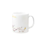 25bbのダックスフンド Mug :right side of the handle