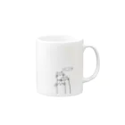 きゃのん姉さんのにゃーん Mug :right side of the handle