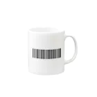 mnm6595のバーコード Mug :right side of the handle