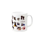 tarararaのだいずとあずき Mug :right side of the handle