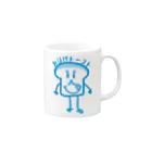 ドレメヒロコのおひげトースト Mug :right side of the handle