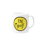 TN golfのTN golf(イエロー) Mug :right side of the handle