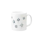 なこの朽ちた星屑 Mug :right side of the handle