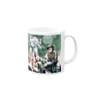 シノダらっこのおそろしい雪女 Mug :right side of the handle