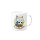 noraneko_storeのお買い物猫 Mug :right side of the handle