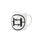 Miyanomae Manufacturingの電子回路記号S Mug :right side of the handle