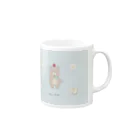 mimi et moi／ミミ エ モアのMoa's favorites Mug :right side of the handle