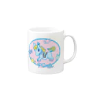 ponygolandのP.candy(ピーキャンディー） Mug :right side of the handle