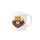 kocoon（コクーン）のコーヒーの味が気になる柴犬 Mug :right side of the handle