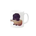 miroのイヌギター大 Mug :right side of the handle