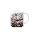 photo-foxの桜と猫 Mug :right side of the handle