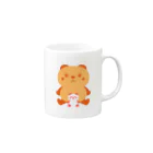 エクレアンショップのちいさいクマやおおきいクマ Mug :right side of the handle