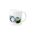 こもりこもりのねこすき Mug :right side of the handle