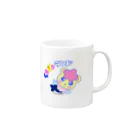 くまぎょランドのくまぎょランド　ロゴマーク Mug :right side of the handle