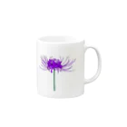 Murasaki.apaの【ヒガンバナ】items. Mug :right side of the handle