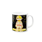 🌺まるまる商店🌺の宇宙くん Mug :right side of the handle