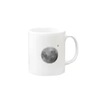 .の月とinu(♂) Mug :right side of the handle