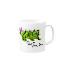 ひなげし商店のQue sera,sera Mug :right side of the handle