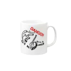 KASIのDANGER Mug :right side of the handle