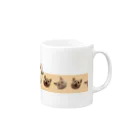 latteoのらておoooo Mug :right side of the handle