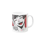 野田ちゃんの野田ちゃんグッズ Mug :right side of the handle