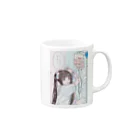 恋する乙女商店の貧血ちゃん Mug :right side of the handle